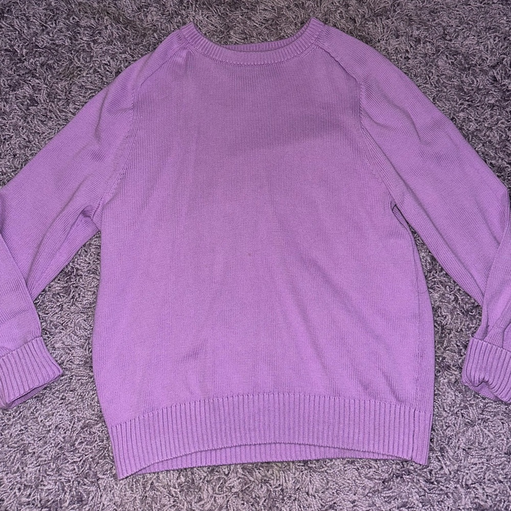 J.Crew Soft Lavender Knit Sweater – Simple & Sweet!